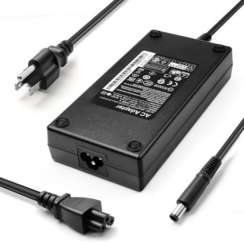 180W Dock Power Supply Fit for Dell Dock WD19 K20A001 TB16 D6000 D6000S Business Monitor Dock WD15 K17A001 Docking Station WD19 WD19S WD19TBS WD19TB K20A Dell Docking Station Power Supply