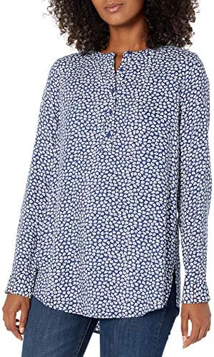 Amazon Essentials Women's Long-Sleeve Woven Blouse